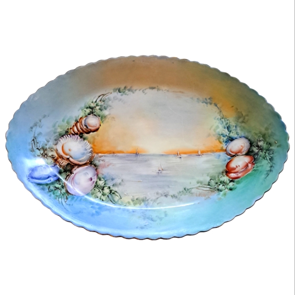 Vintage O & EG Royal Austria Platter